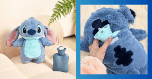 lilo and stitch merch hot compress cover hot water bag