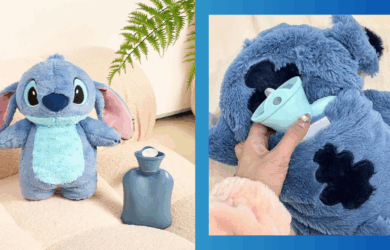 lilo and stitch merch hot compress cover hot water bag