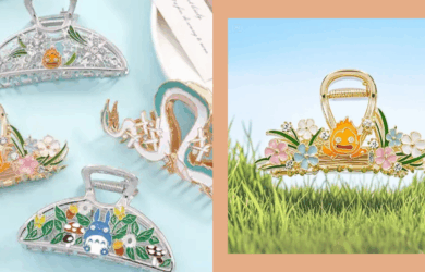 studio ghibli totoro calcifer claw clips merch