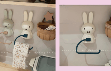 Miffy towel hanger tissue holder aesthetic home decor