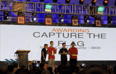 Viettel Cyber Security’s winning team for the Capture The Flag (CTF) tournament