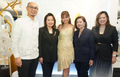Marcelino Florete III (F&C Group CEO), Marissa Florete-Gorriceta (F&C Board of Director and EVP for Marketing and Business Development), Jasmine Curtis Smith, Susan Florete (F&C Founder and President), and Marjorie Florete (F&C Board of Director and EVP for Sales and Operations)