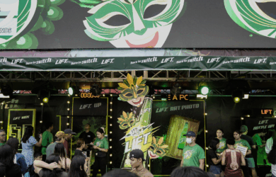 Festival-goers joined the fun as LIFT brought its bold spirit to MassKara for the first time (Photo: Coca-Cola Philippines)