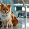 Dog at the airport