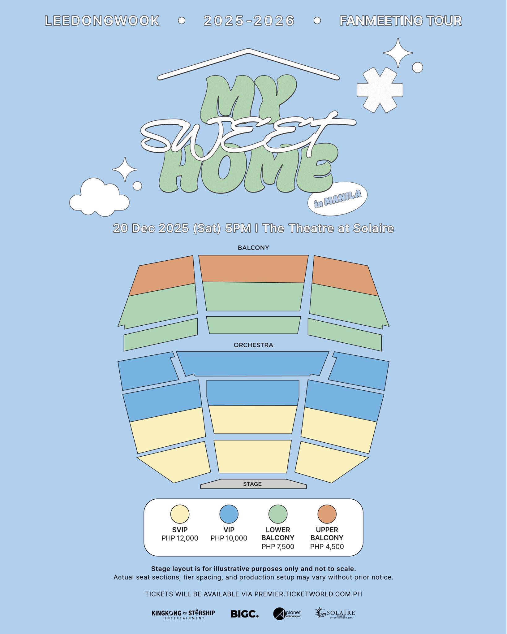 Lee Dong-wook Live in Manila 2025: Ticket Prices and Seat Plan Announced 2 Solaire Resort