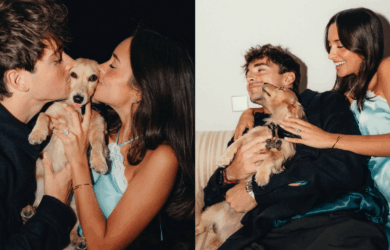 Charles Leclerc & Alexandra Saint Mleux/Instagram