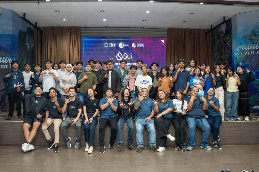 YGG Play Summit Expands Skill District for 2025 2 Group Photo YGG Pilipinas x DICT x Sui Builder Program