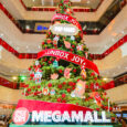 SM Megamalls 45 foot tall POP MART themed Christmas tree