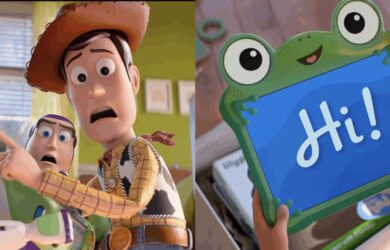 Toy Story 5 Buzz, Woody, Tablet