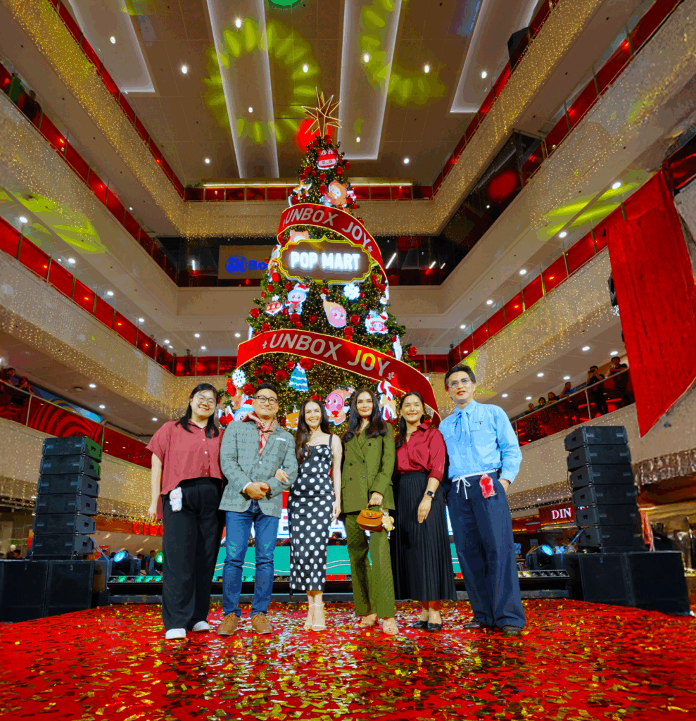 SM Megamall Unboxes First Pop Mart Themed Christmas Tree Centerpiece in PH 2 See press release for the caption