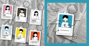 Gift a Mini-Me: Turn Someone into a Mini Cartoon with This Custom Keychain 1 custom cartoon keychain personalized items gift ideas 2025