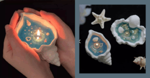 LOOK: This Seashell Candle Brings Beach House Energy to Any Room 1 Seashell Candle coastal home decor aesthetic finds shopee