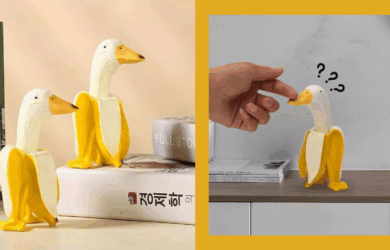banana duck decor maximalist home finds gift idea 2025