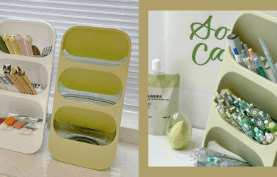LOOK: A Slanted Organizer That Makes Makeup and Desk Essentials Easier to Reach