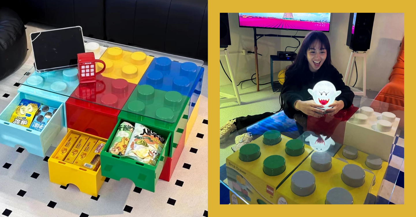 LOOK: This Building Block Storage Table Is Made for Every Young (and Grown-Up) Builder