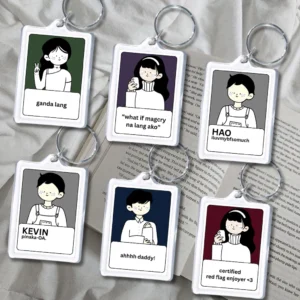 Gift a Mini-Me: Turn Someone into a Mini Cartoon with This Custom Keychain 2 custom cartoon keychain personalized items gift ideas 2025