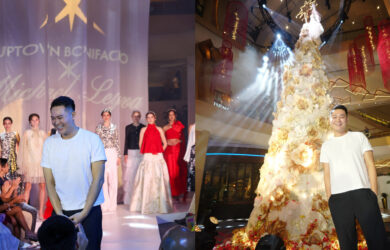 uptown bonifacio x michael leyva christmas tree header