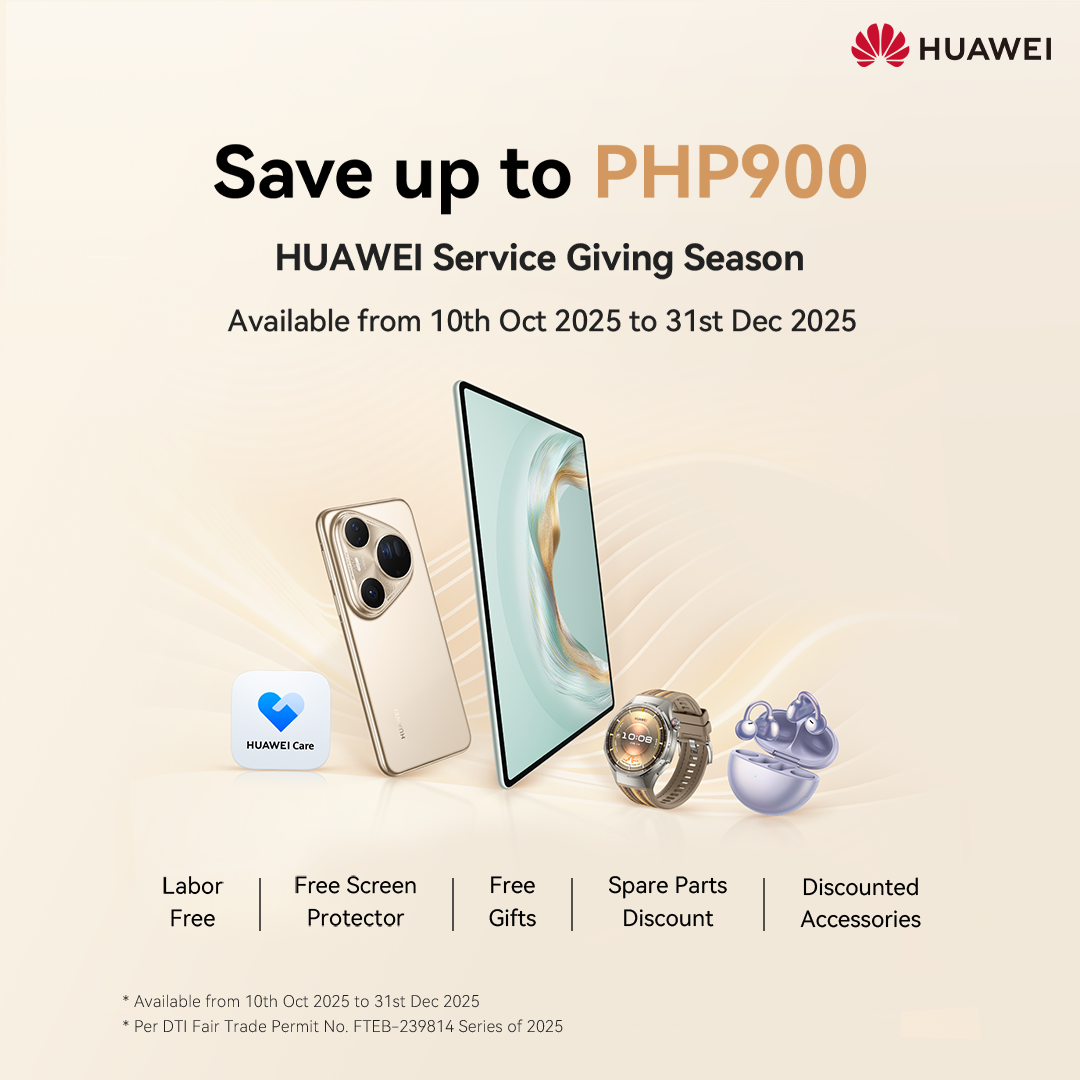 HUAWEI Service Giving Season Main KV