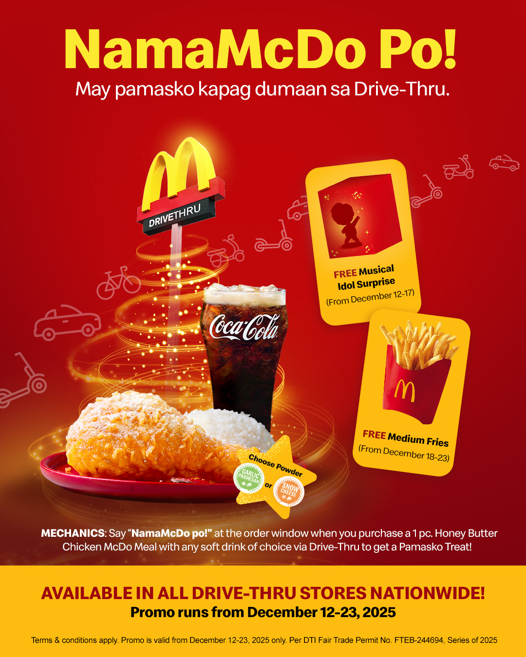 “Nama-McDo Po!”: Get a Free McDo Blind Box or Fries When You Order This Meal via Drive-Thru