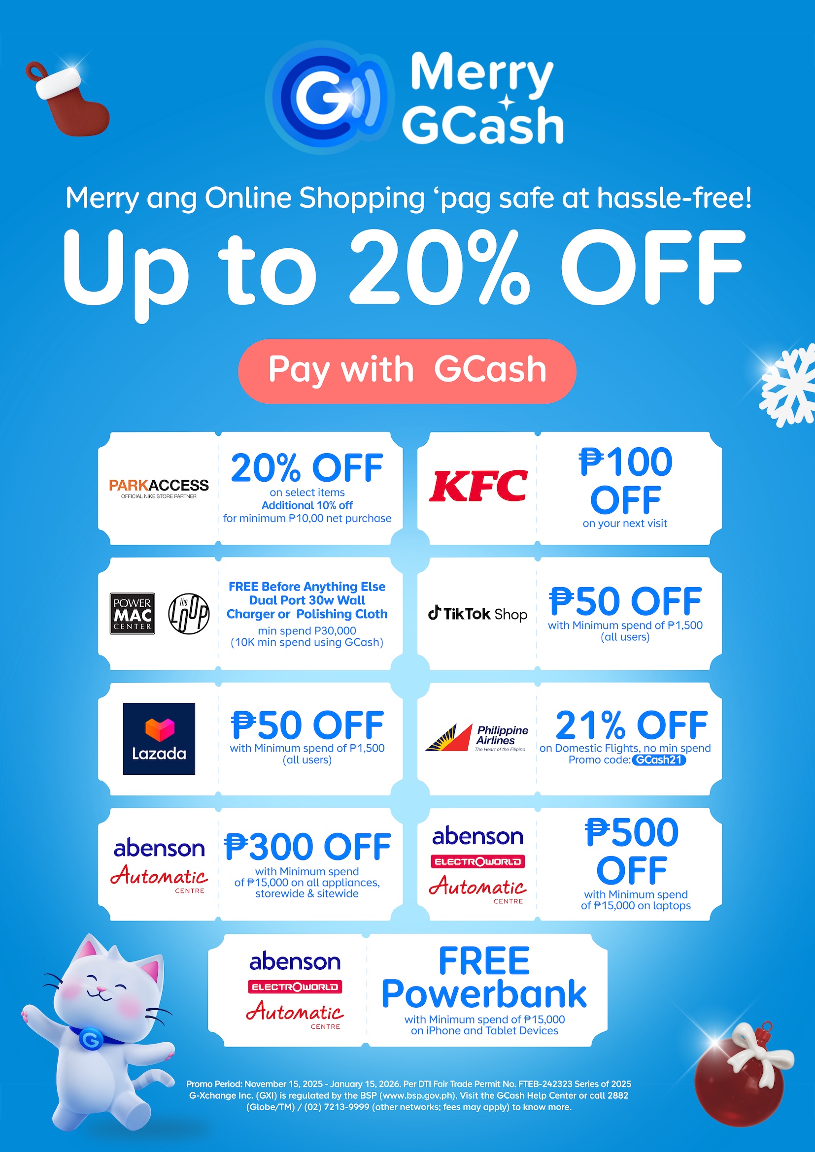 Here’s How GCash Can Be Your Ultimate Holiday Companion 3 Merry G Cheat Sheet