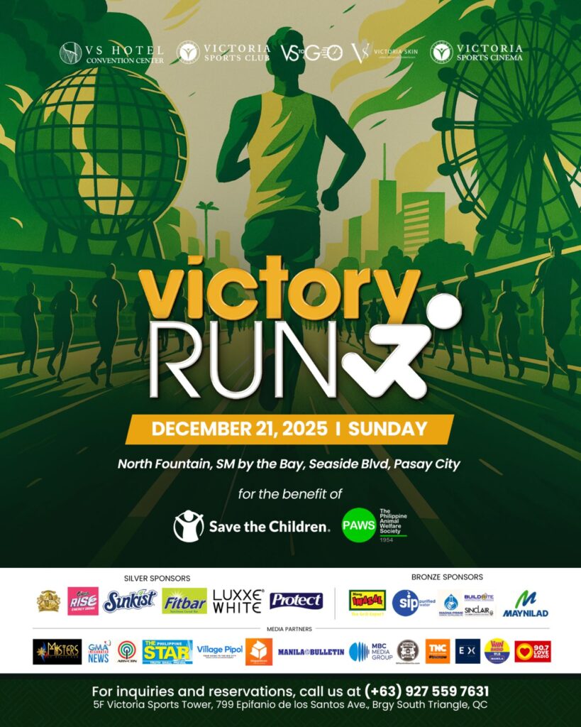 POSTER VICTORY RUN 2025