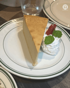 Wolfgang's Steakhouse Classic New York Style Cheesecake