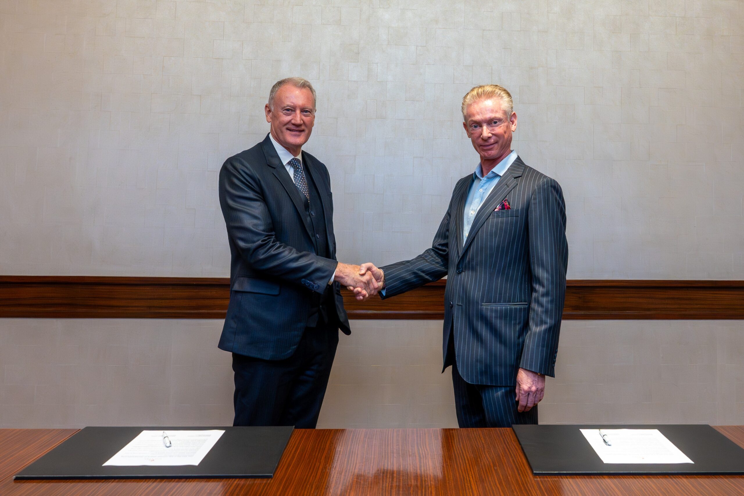 Greg Hawkins, President and Chief Operating Officer of Bloomberry Resorts Corporation and Carlos Candal, Chief Executive Officer of GMG Productions