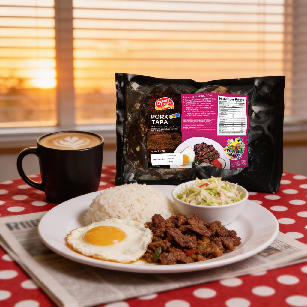 These Breakfast Dishes Are Delicious, Nutritious, and Easy to Prepare 2 SARAP MORNINGS BREAKFAST 5 FT. PORK TAPA