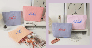 LOOK: This Striped Storage Bag Makes Everyday Organization Feel More Personal