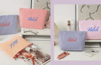 LOOK: This Striped Storage Bag Makes Everyday Organization Feel More Personal