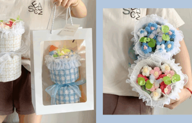 V-Day Picks: This Handmade Knitted Bouquet Is a Valentine’s Gift That Blooms Forever
