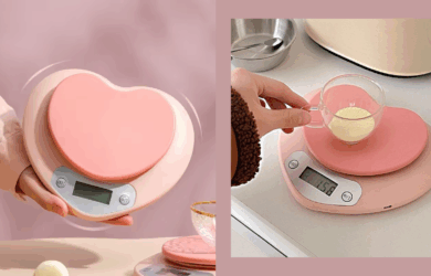 LOOK: A Heart-Shaped Kitchen Scale That Home Bakers Will Love