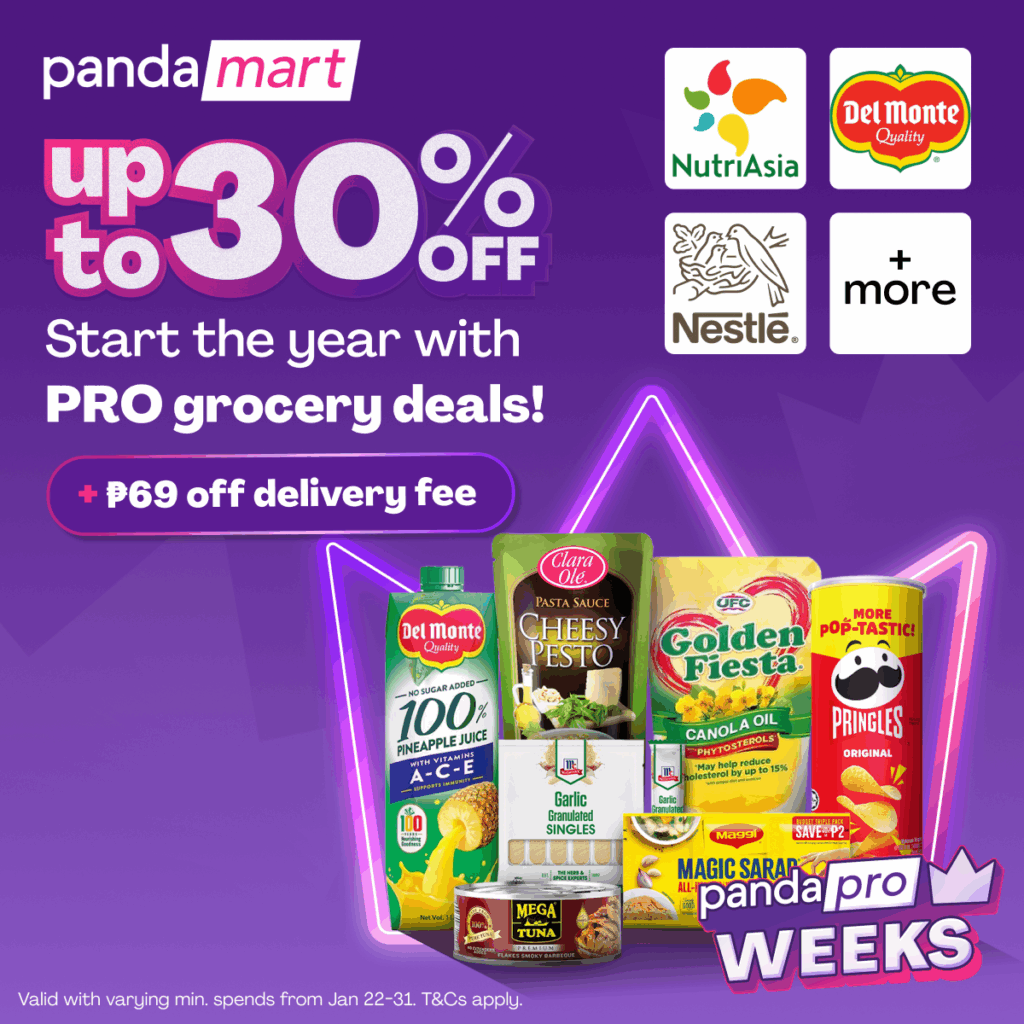 pandapro offers added value on grocery essentials with up to 30 off on pandamart