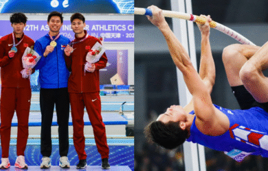 EJ Obiena Wins Gold at 12th Asian Indoor Championship