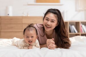 For back pain and tech neck try tummy time