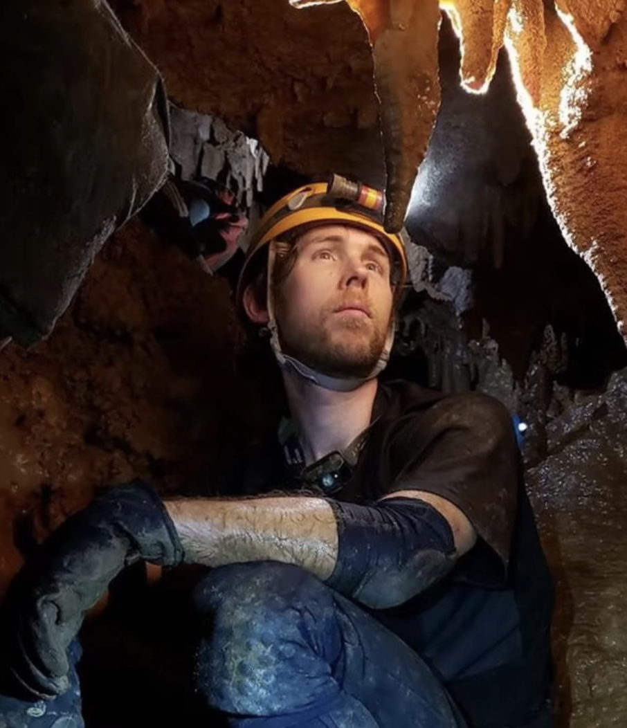 Zach Visually Impaired Caver