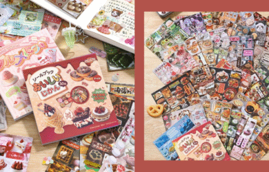 Diaries & Desserts: This Retro Japanese Sticker Book Is Designed for Your Journal