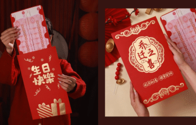 Make a Grand Gesture With These Extra Large Red Envelopes for CNY 2026