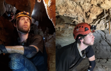 Zach Visually Impaired Caver