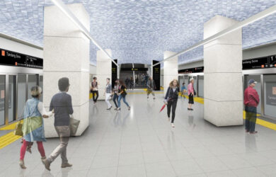 Metro Manila subway artist rendition