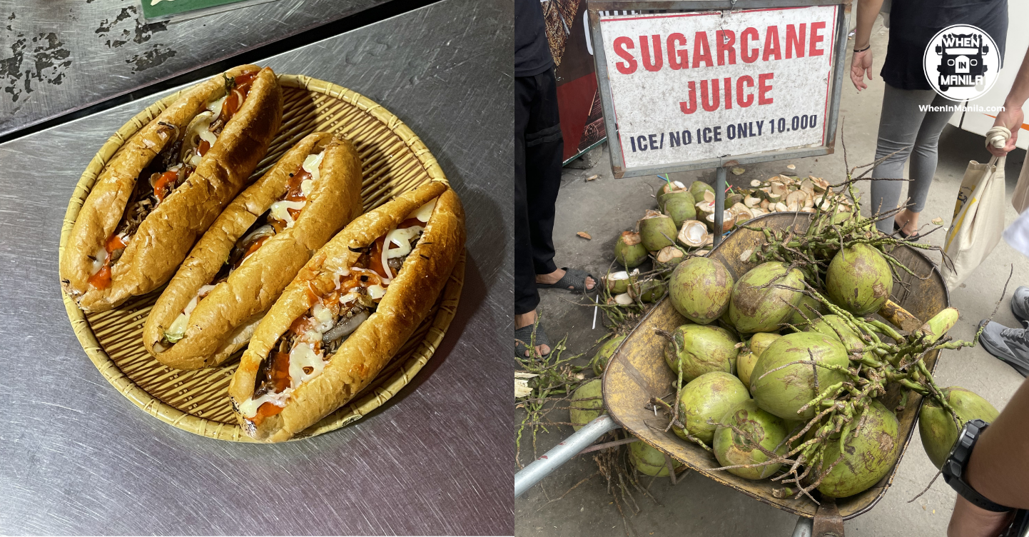 Banh Mi and Sugarcane Juice 