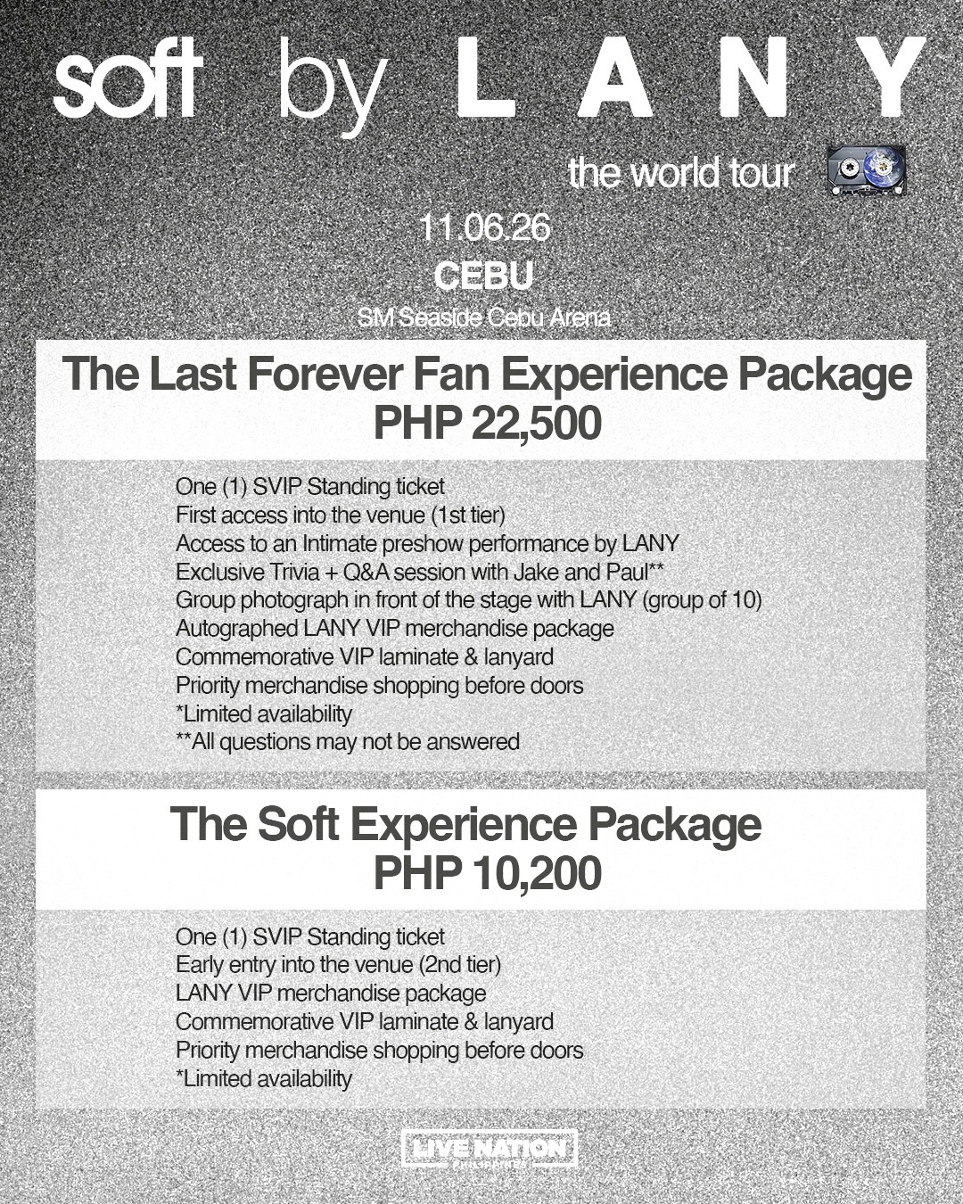 LANY "Soft Tour" PH Stops: Ticket Prices and Seat Plan Announced 6 656076583 1425784272919148 6163605894972774015 n