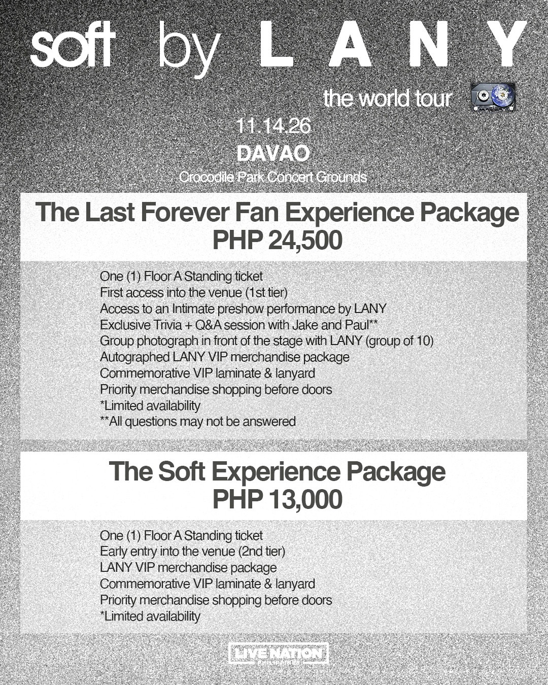 LANY "Soft Tour" PH Stops: Ticket Prices and Seat Plan Announced 7 657235574 1425784306252478 9065671041721779105 n