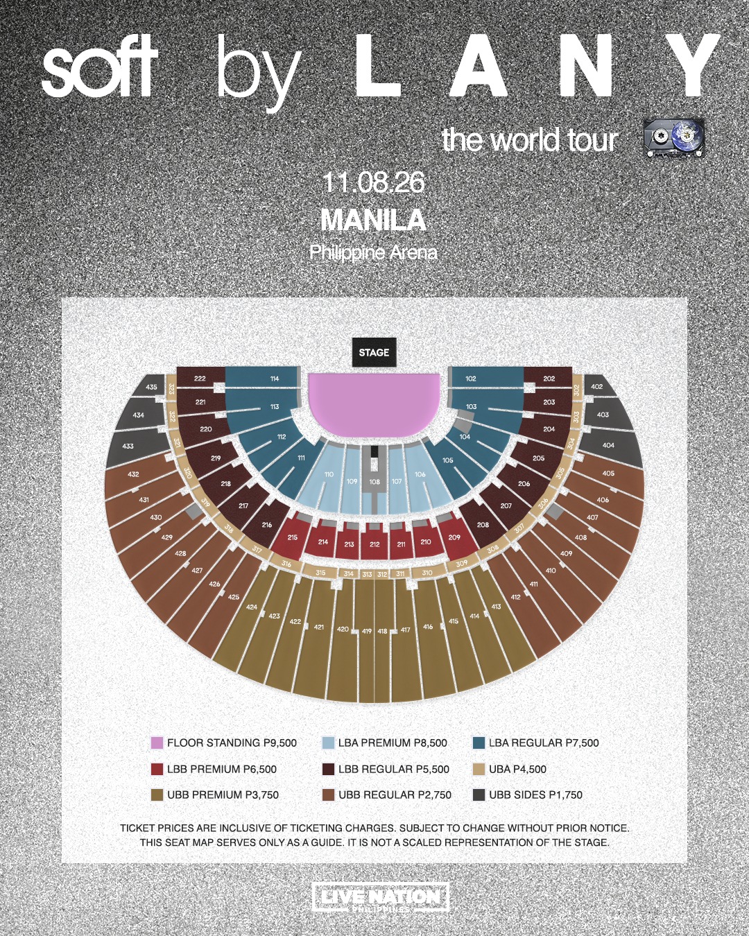 LANY "Soft Tour" PH Stops: Ticket Prices and Seat Plan Announced 3 657940867 1425784112919164 5600037509441043400 n