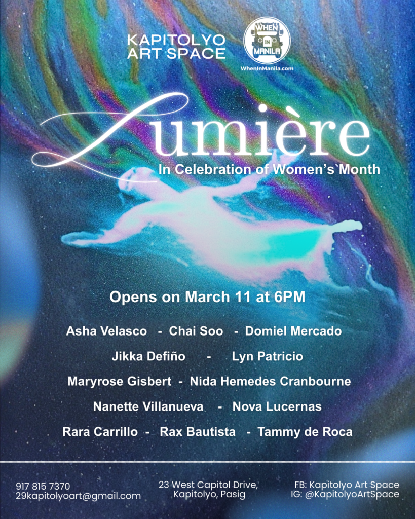 Lumiere Poster with WhenInManila.com Logo