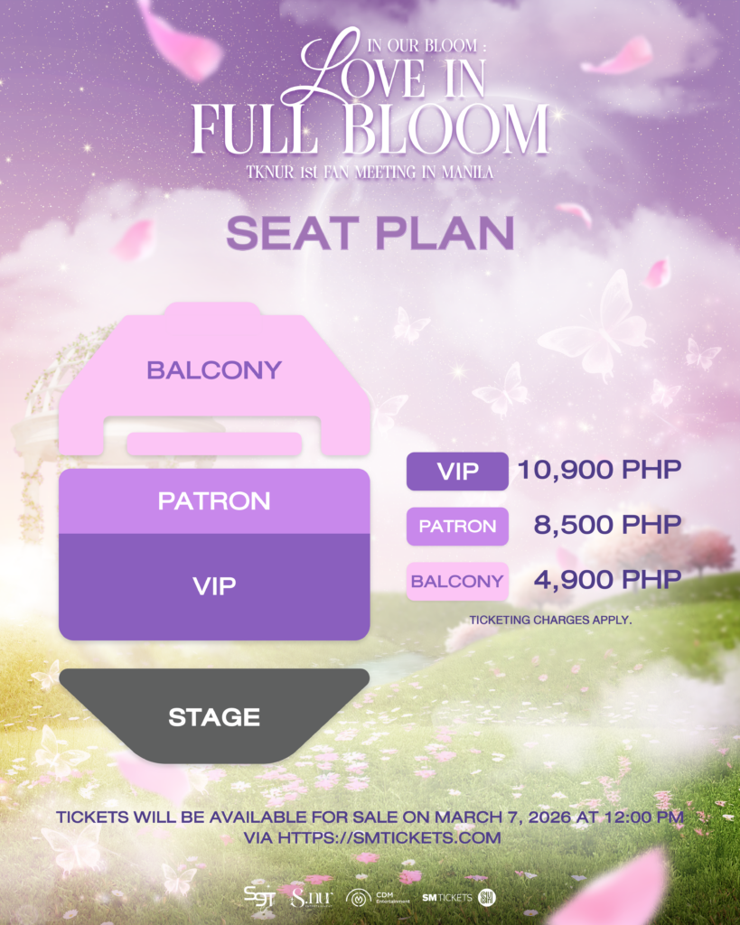 SEAT PLAN TKNUR MANILA