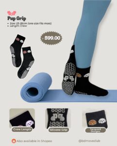With These Grip Socks, Support Local While Stepping Into Your Pilates Princess Era
