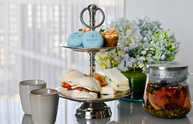 Ascott Makati and Mesclun Restaurant + Café collaborate for Ascott Signature Tea now available for Php 1,495 nett good for 2 persons.