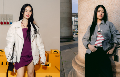 Onitsuka Tiger Autumn-Winter 2026 Collection at Milan Fashion Week. Heart Evangelista, Niana Guerrero.