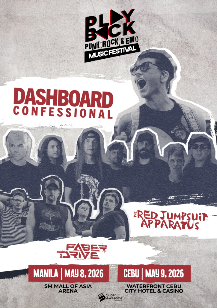 Playback Punk Rock and Emo Music Festival 2026 Brings Iconic Bands to Manila and Cebu 1 FINAL Main KV Playback Punk Rock Emo 2026
